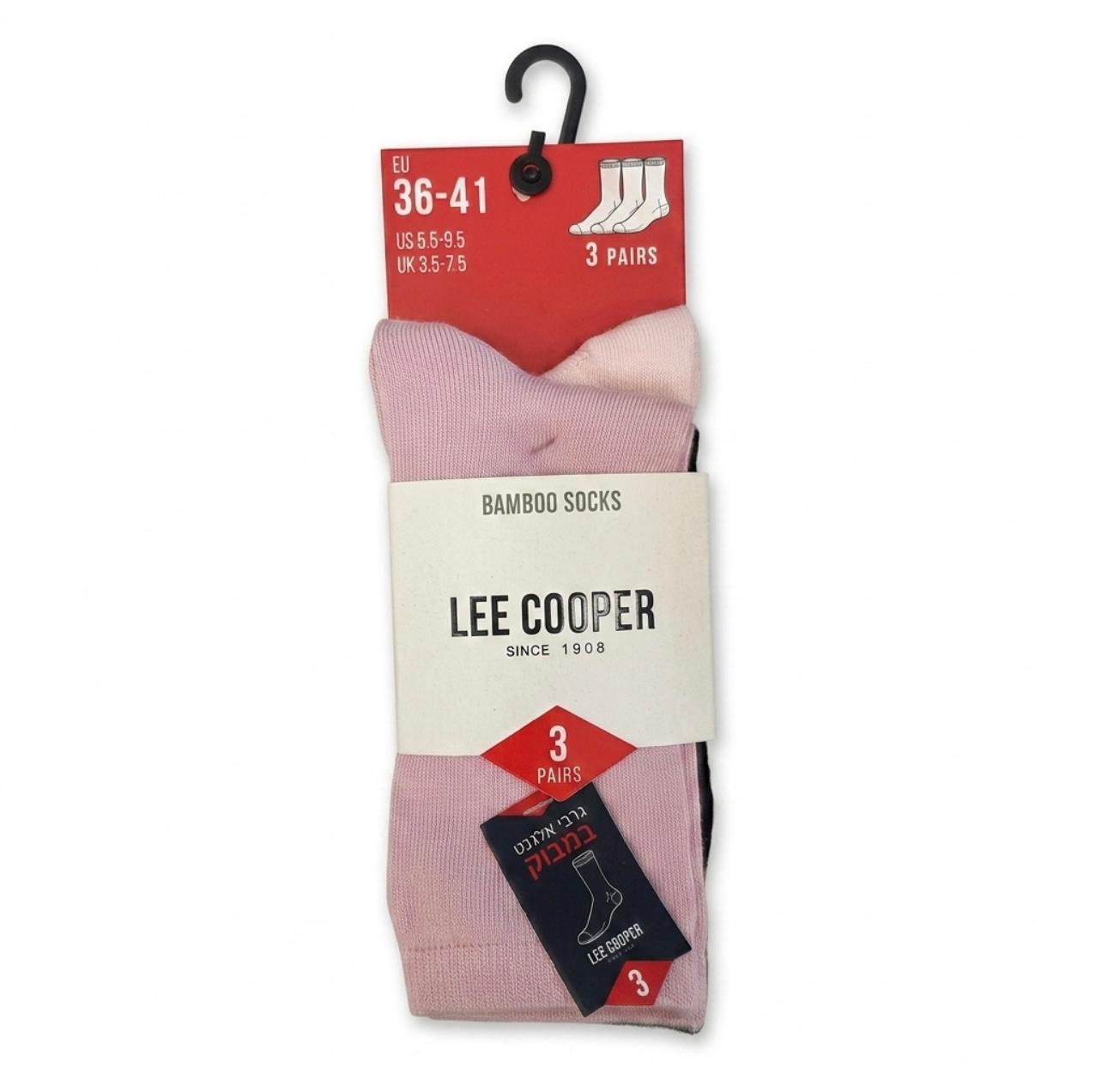 שלישיית גרבי נשים במבוק LEE COOPER